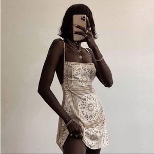 NWOT Danielle Bernstein Zodiac Slip Dress Size 4